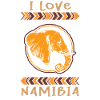 Namibia Afrika Shirt Geschenkidee