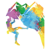 Rock Climbing Retro Bouldering Climber