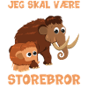 Jeg skal være storebror mammut gave fødsel
