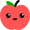 kawaii apple