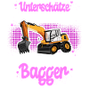 Baggerfahrerin