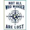 Compass Not All Who Wander