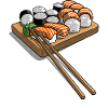 Realistic sushi