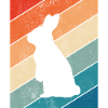Rabbit Easter Retro Gift
