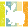 Rabbit Retro Rabbit Easter Gift