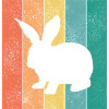 Rabbit Retro Rabbit Easter Gift
