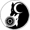 Wolf yin yang