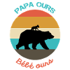 Papa et bébé ours