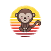 Cute monkey monkey