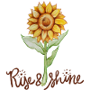 rise and shine sunflower