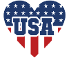 Usa Heart