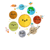 Astronomy Solar System Space Children