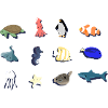 sea creatures