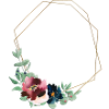 Geometry flowers customizable