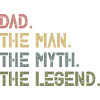 Far Manden Myte Legende T-shirt Gave Vate