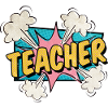 Teacher Comic Superhero Font