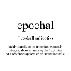 Epochal Definition Dictionary