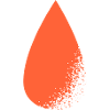 Crayon - drop of blood