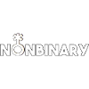 Non-binary non-binary non-binary gender symbol