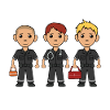 Paramedic ambulance team emergency