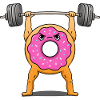 Weightlifting donut