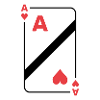 Ace of Hearts Playing Card