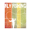 Fly fishing trout