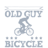 old man cycling