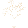Minimalisme abstrait d'arbre