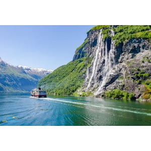 SuK Bild - Wasserfall Sieben Schwestern Geiranger