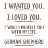 German shepherd dog
