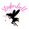 Stinkerbell fairy elf glitter dust funny saying