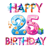 25th birthday
