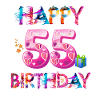 55th birthday