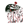 Dartboard with darts Triple King