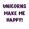 Einhorn Spruch
