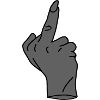 Middle finger