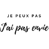 Je peux pas