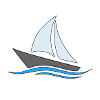Schiff auf hoher See