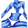 Frau in Bikini