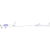 Aircraft tow, powered aircraft, glider