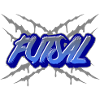 Futsal Street Style Graffiti Design