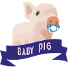 Bébé garçon cochon