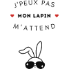 J'peux pas mon lapin