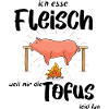 ich esse Fleisch