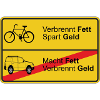 Fahrrad gegen Auto