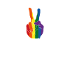 Peace rainbow