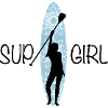 SUP Girl Stand Up Paddling