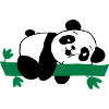 Lazy panda