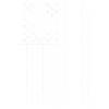 German Shepard American Flag graphic